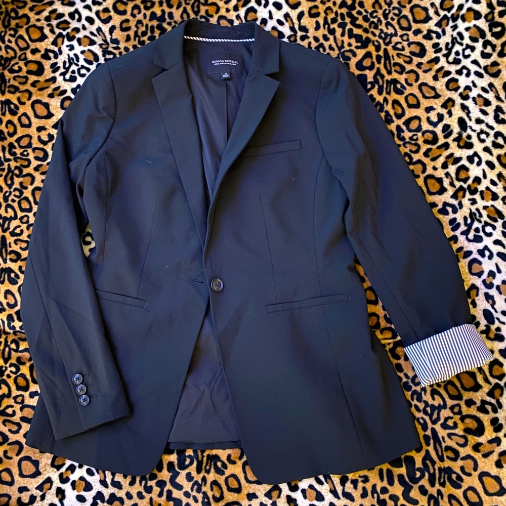 Banana Republic- Black blazer, Size 4